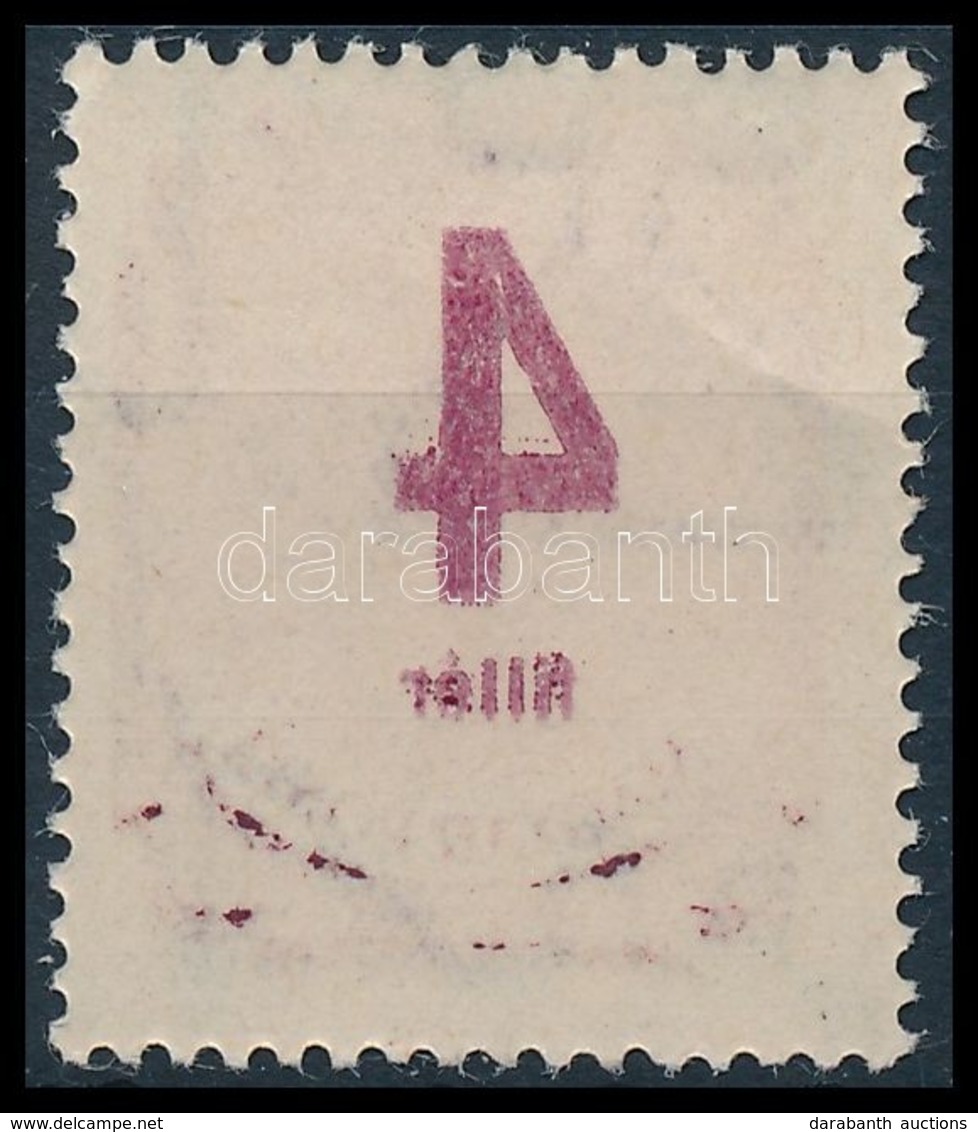 ** 1946 Forint-fillér Portó 4f Az értékjelzés Teljes Gépszínátnyomatával - Andere & Zonder Classificatie