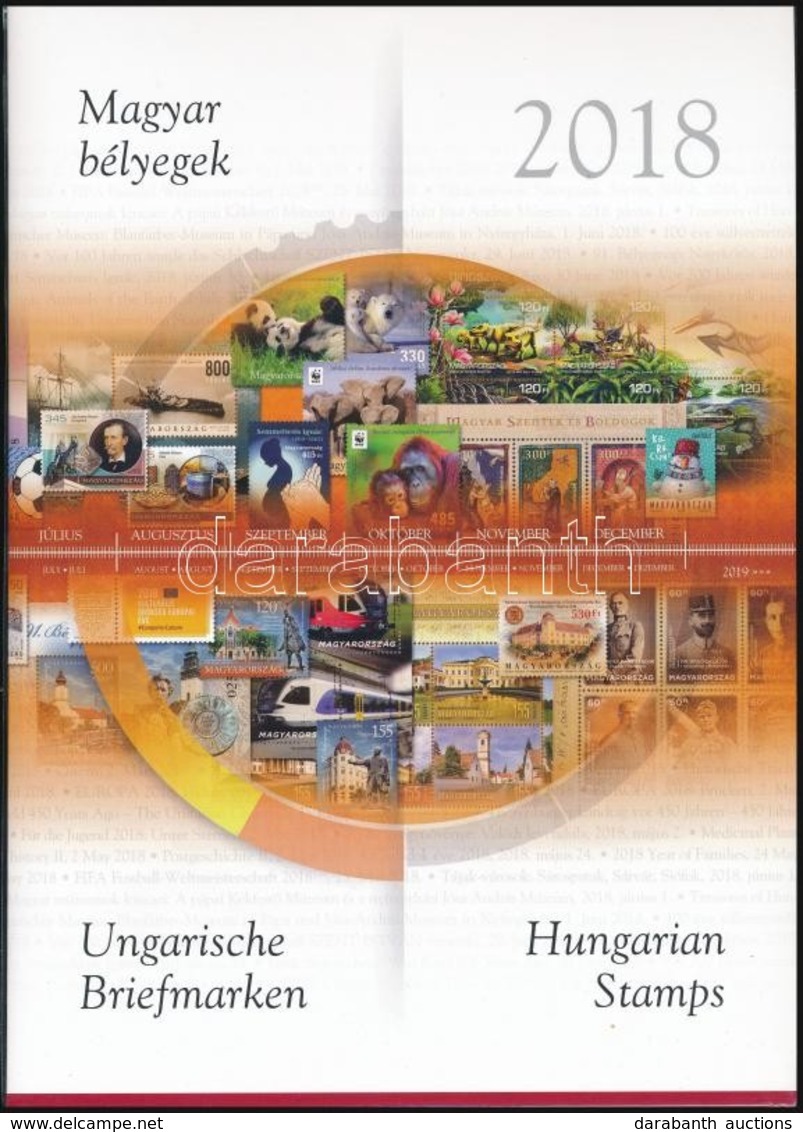 ** 2018 Magyar Bélyegek éves Szett / Year Set - Other & Unclassified