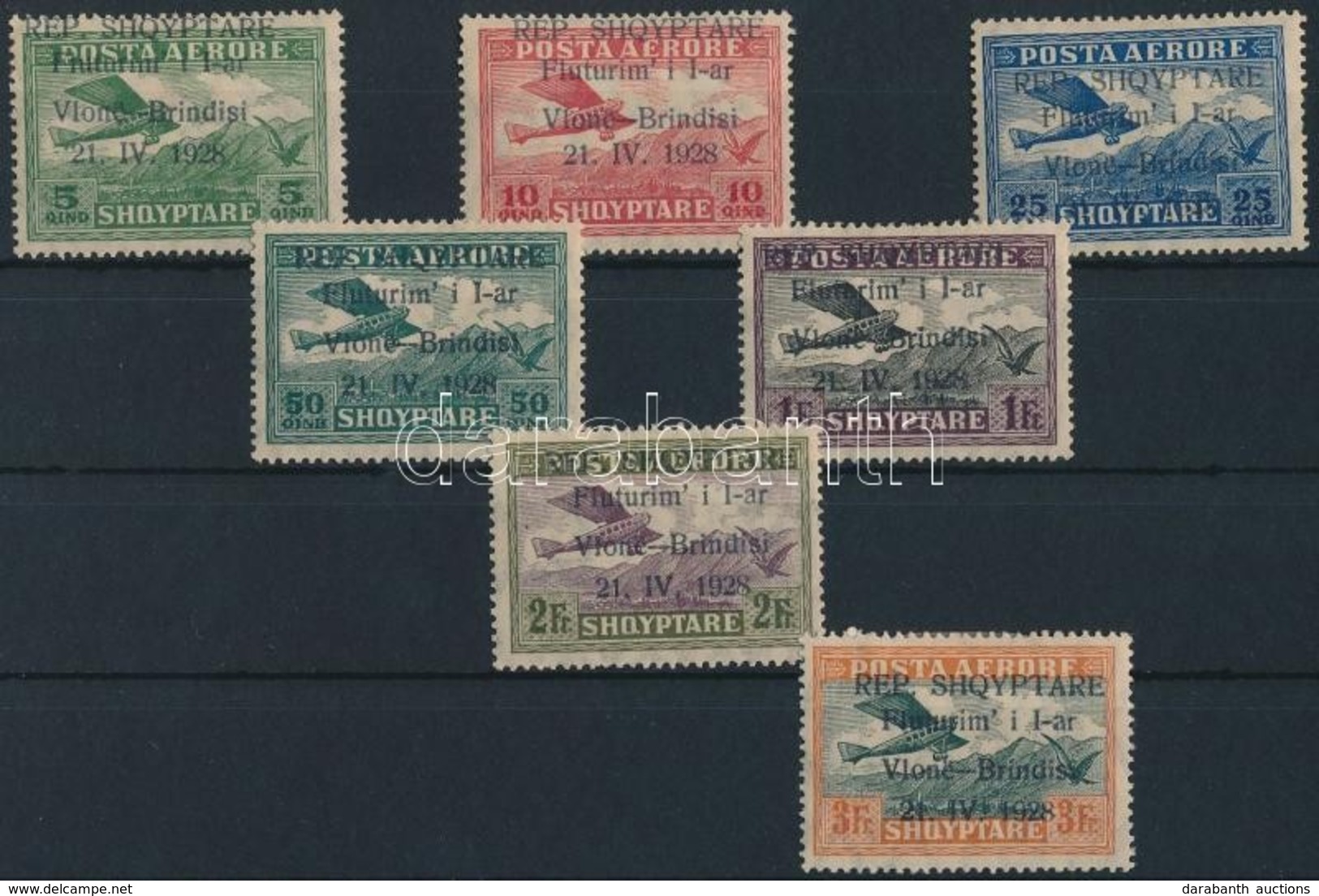 * 1928 Repülő Sor Mi 162-168 - Other & Unclassified