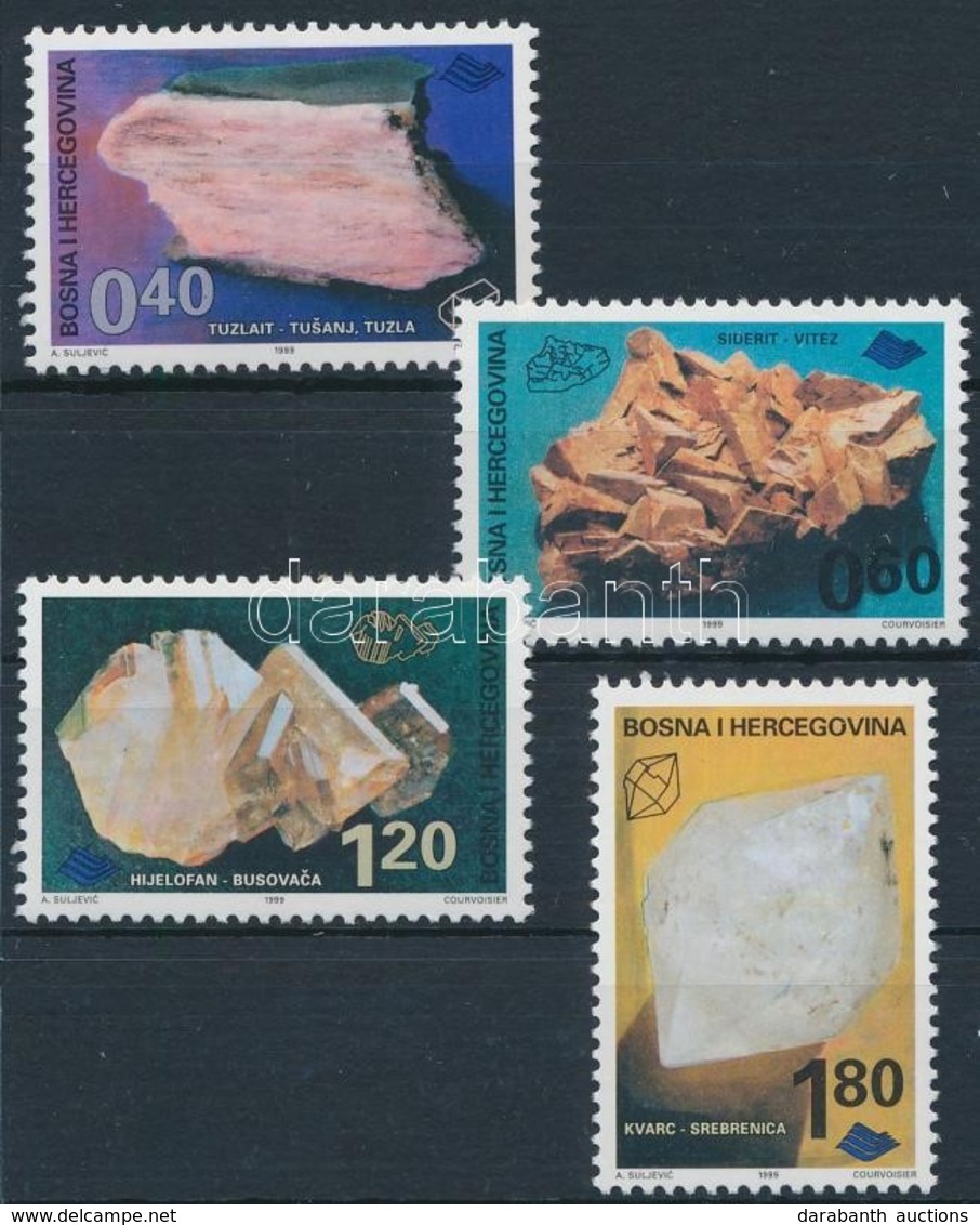 ** 1999 Ásványok Sor,
Minerals Set
Mi 171-174 - Other & Unclassified