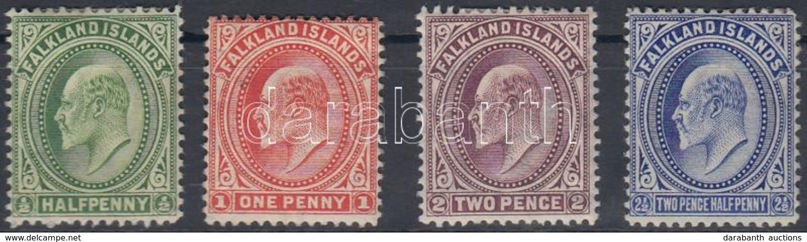 * 1904 Forgalmi Mi 17-20 - Other & Unclassified