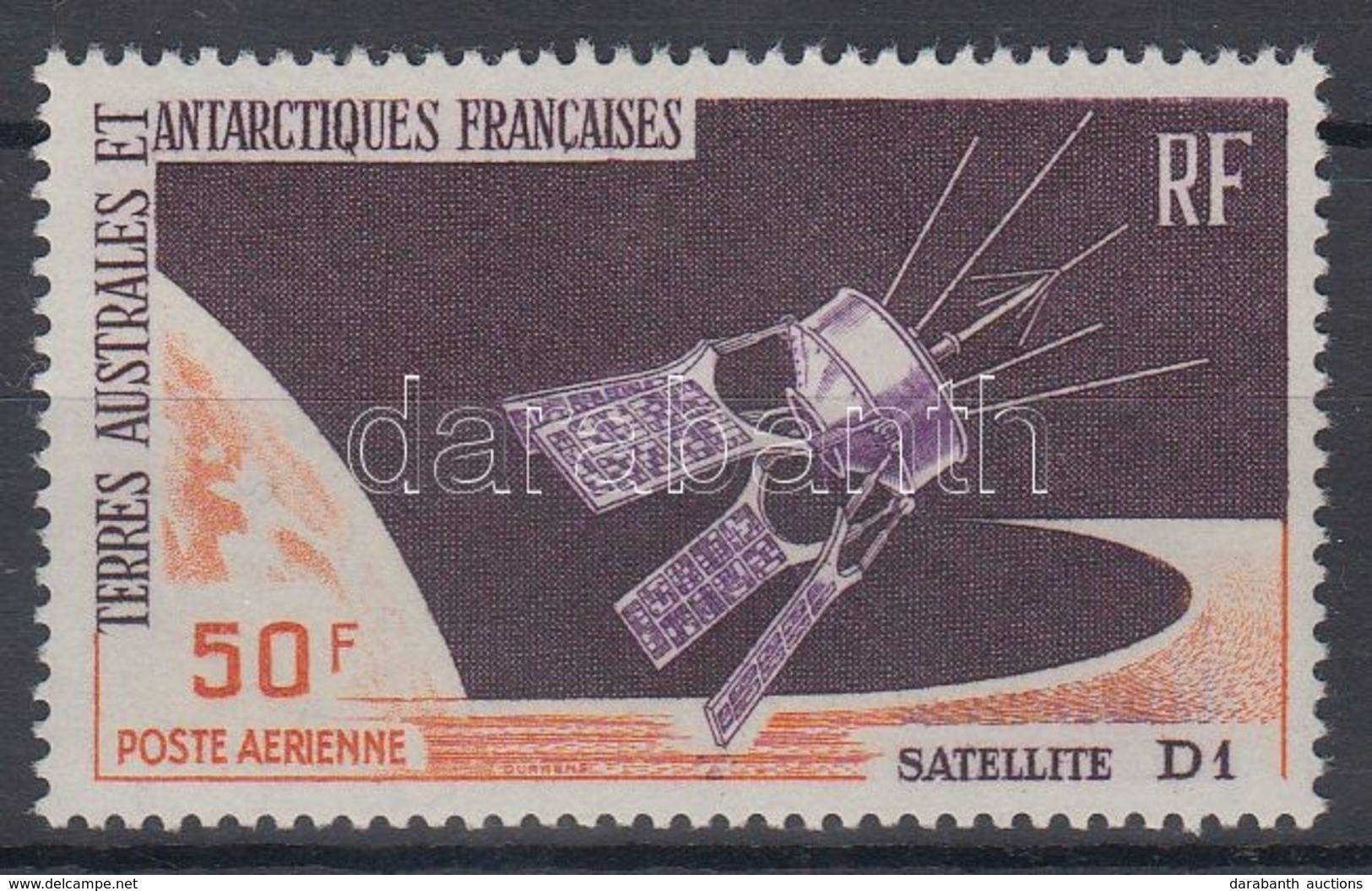 ** 1966 Első Francia Műhold Indulása Mi 35 - Other & Unclassified