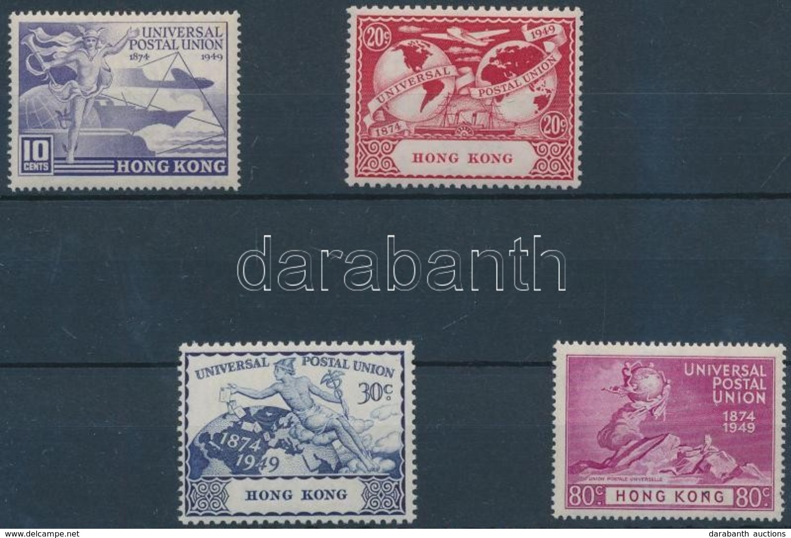 * 1949 UPU Sor Mi 173-176 (rozsda/stain) - Other & Unclassified