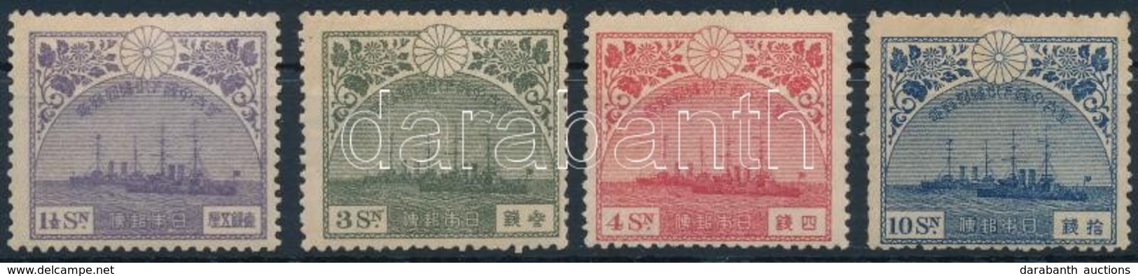 * 1921 Európai Látogatás Sor Mi 148-151 - Andere & Zonder Classificatie