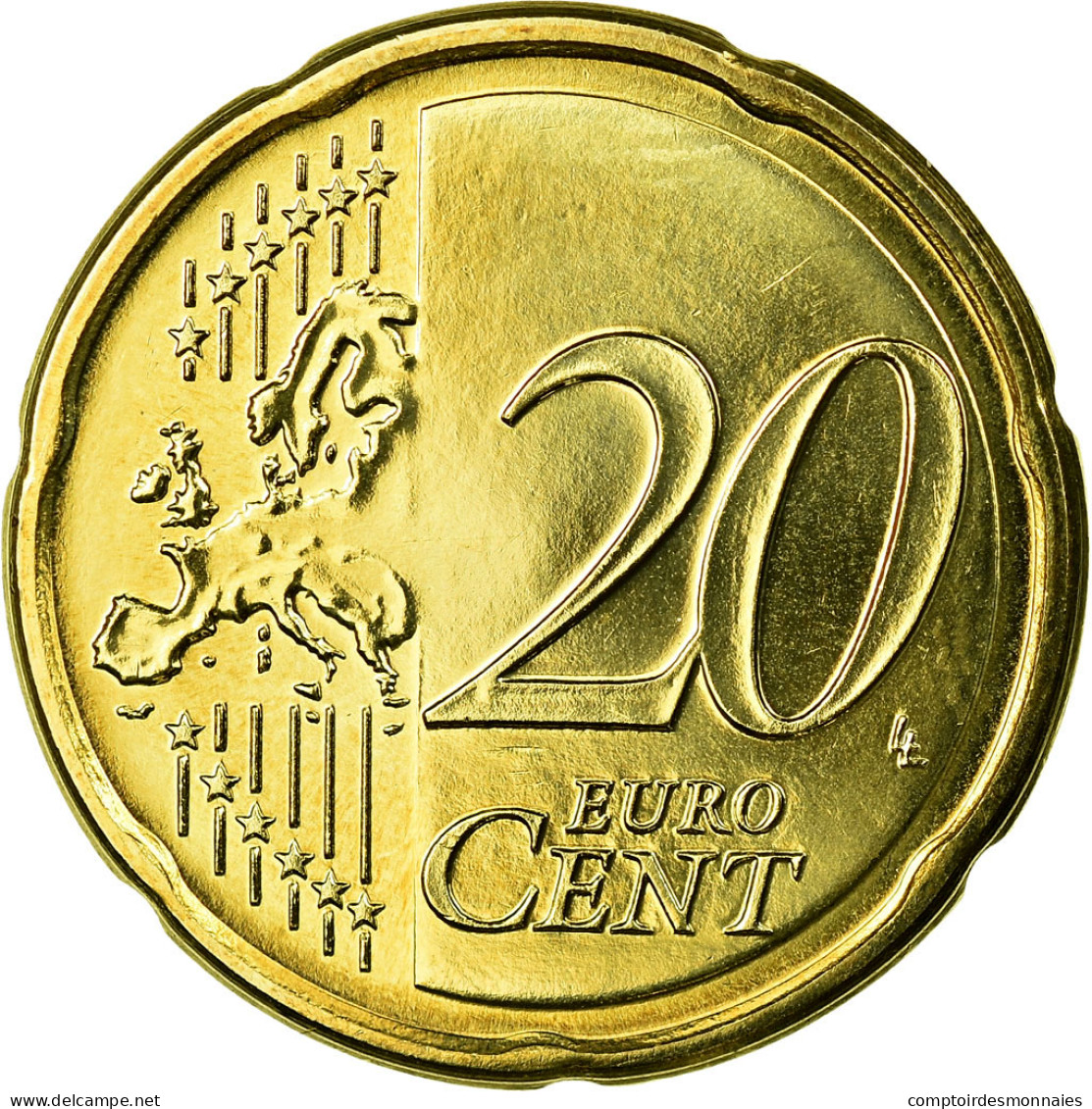 Malte, 20 Euro Cent, 2011, FDC, Laiton, KM:129 - Malta