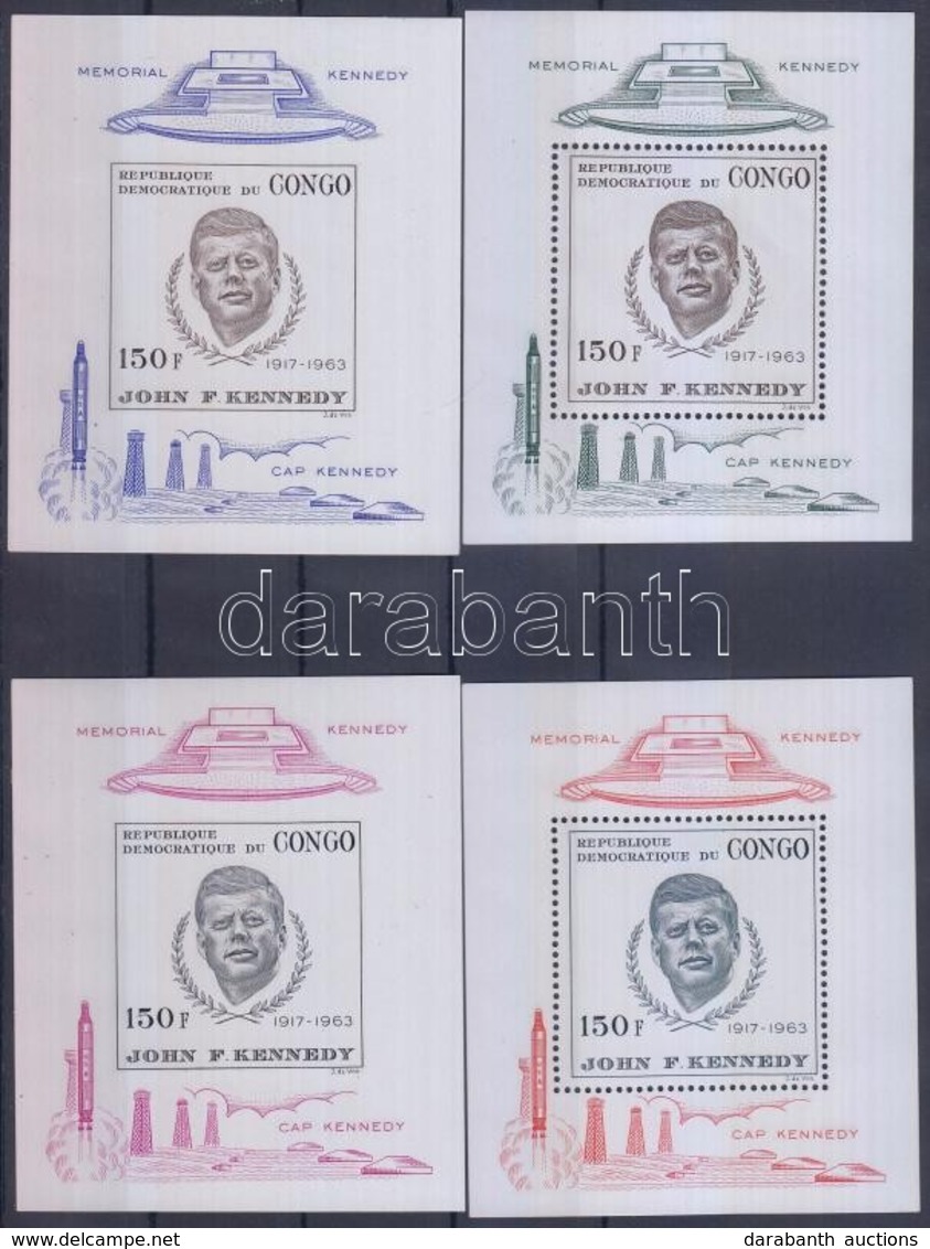 ** 1966 John F. Kennedy Blokk Sor Mi 8-11 - Other & Unclassified