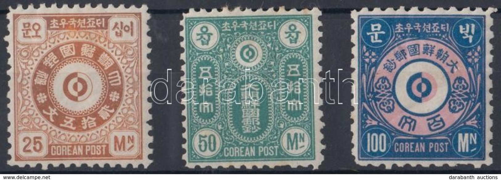 * 1884 Forgalmi Sor Mi I-III - Other & Unclassified