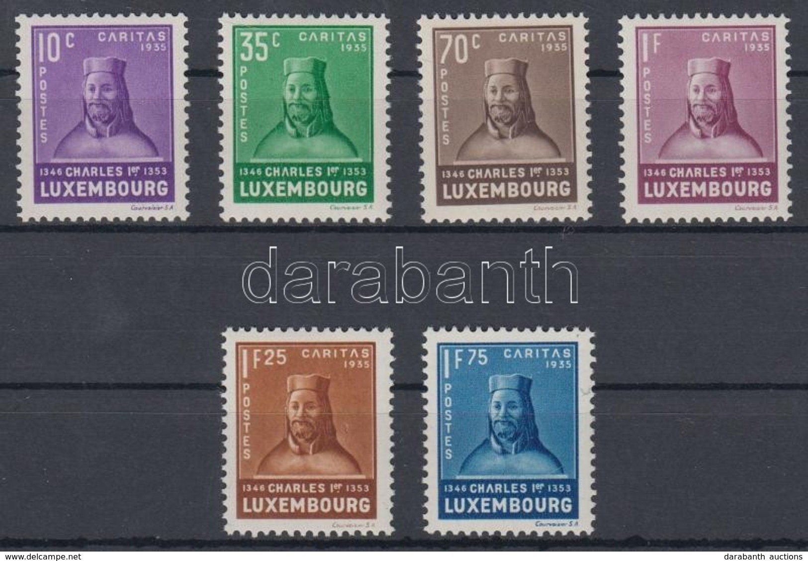 ** 1935 Gyermeksegély Sor Mi 284-289 - Other & Unclassified