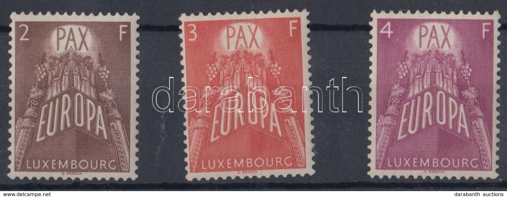 ** 1957 Europa CEPT Sor Mi 572-574 - Andere & Zonder Classificatie