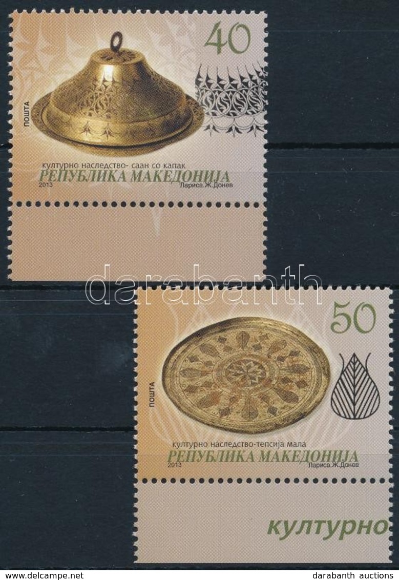 ** 2013 Kulturális örökség ívszéli Sor,
Cultural Heritage Margin Set
Mi 648-649 - Other & Unclassified