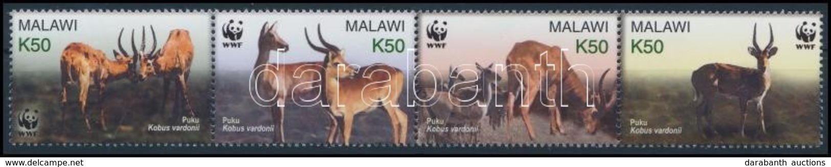 ** 2003 WWF: Puku Sor Négyescsík,
WWF: Puku Set Stripe Of 4
Mi 721-724 - Other & Unclassified