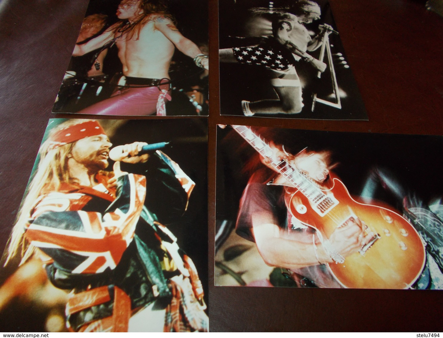 B726  46 foto guns n'roses cm15x10