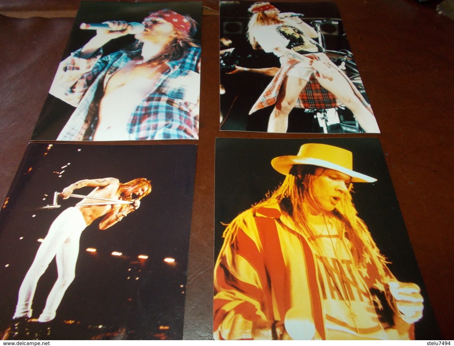 B726  46 foto guns n'roses cm15x10