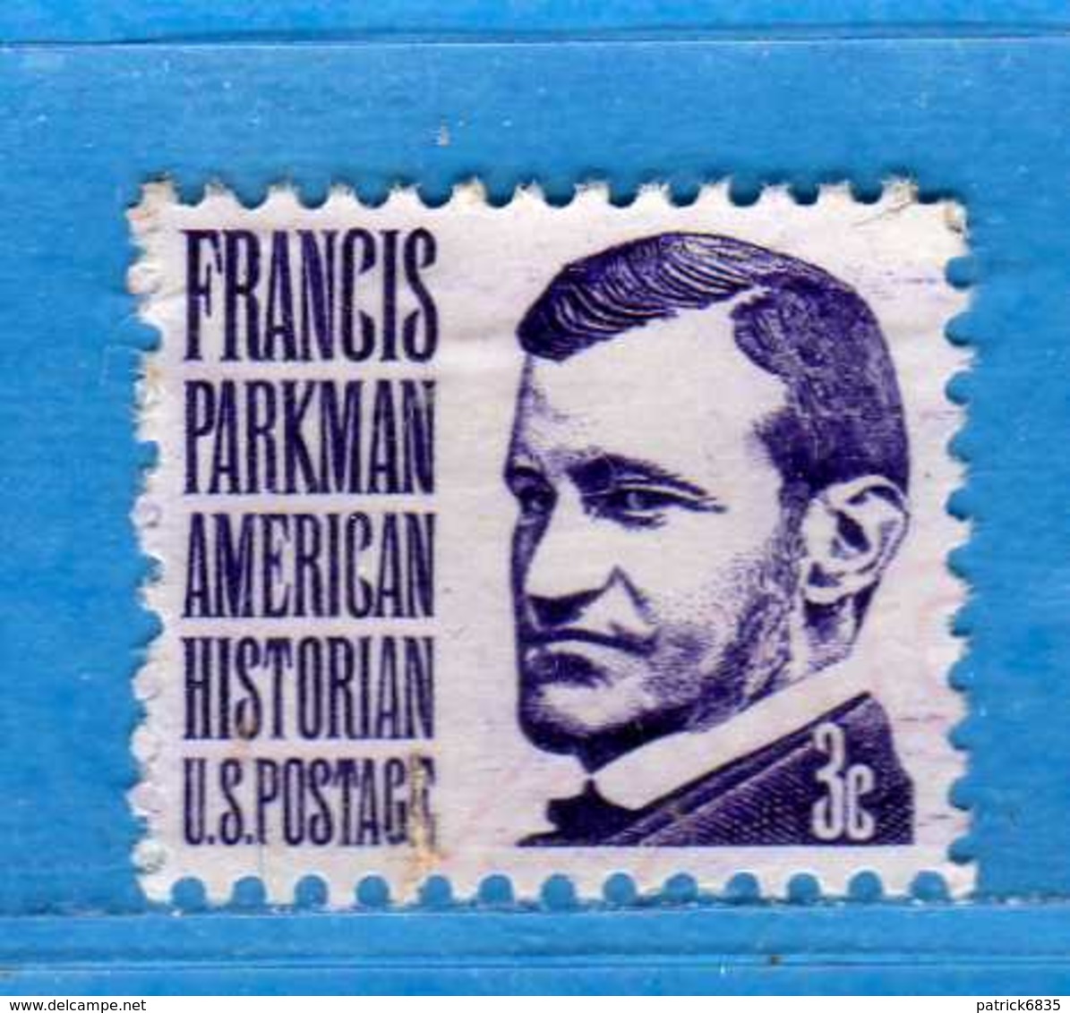 (Us2) USA °-1967-68 - Américains Célèbres- FRANCIS PARKMAN.  Yvert . 818  .  USED.  Vedi Descrizione - Usati