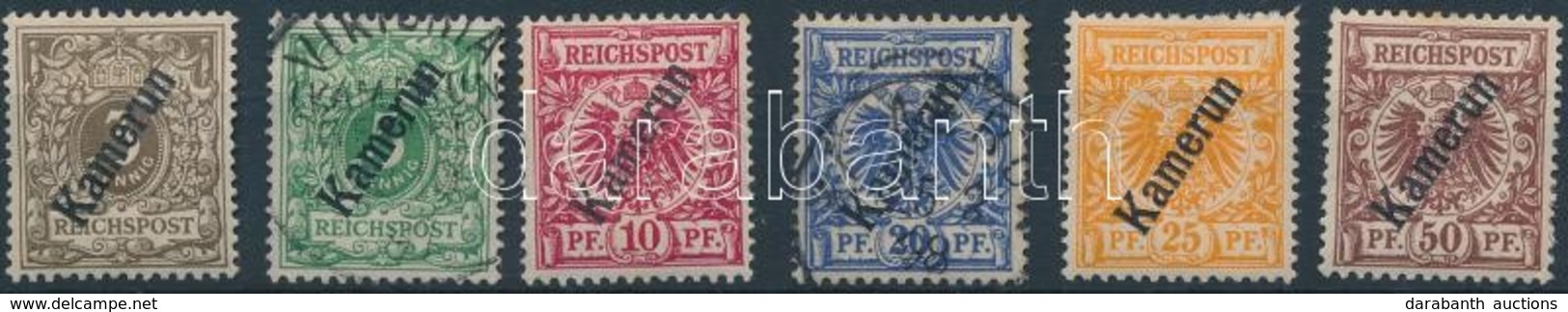 * O Kamerun 1897 Mi 1d*, 2, 3a*, 4, 5a*-6* - Other & Unclassified