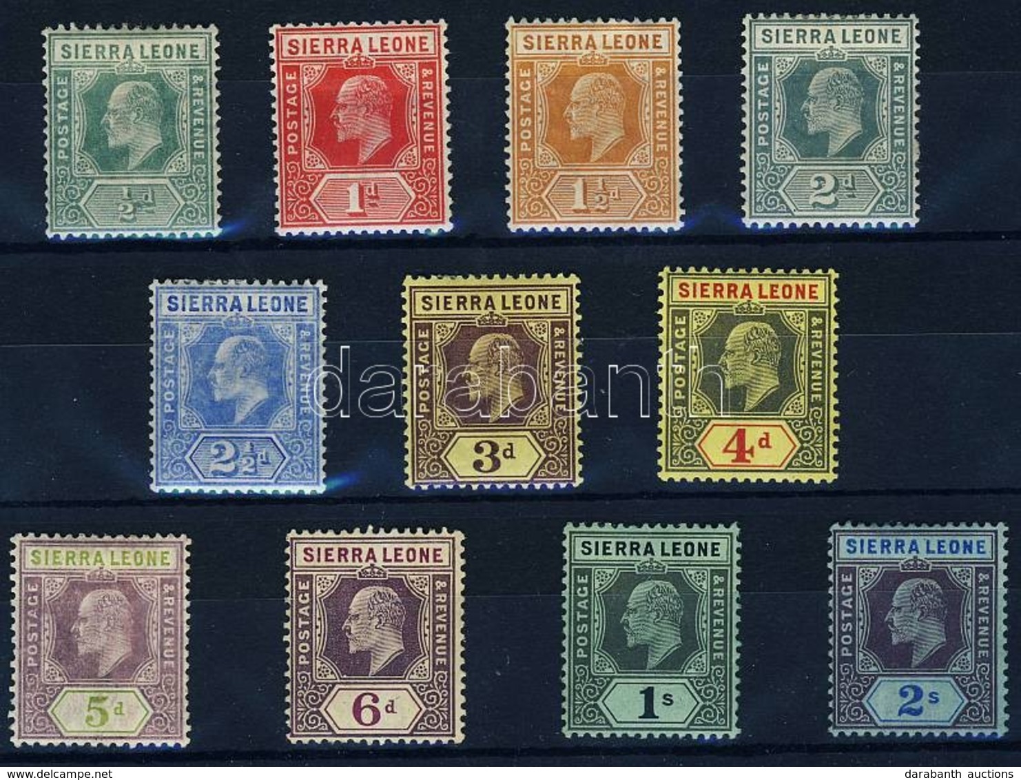 * 1907/1910 Forgalmi Bélyegek Mi 68-78 - Other & Unclassified