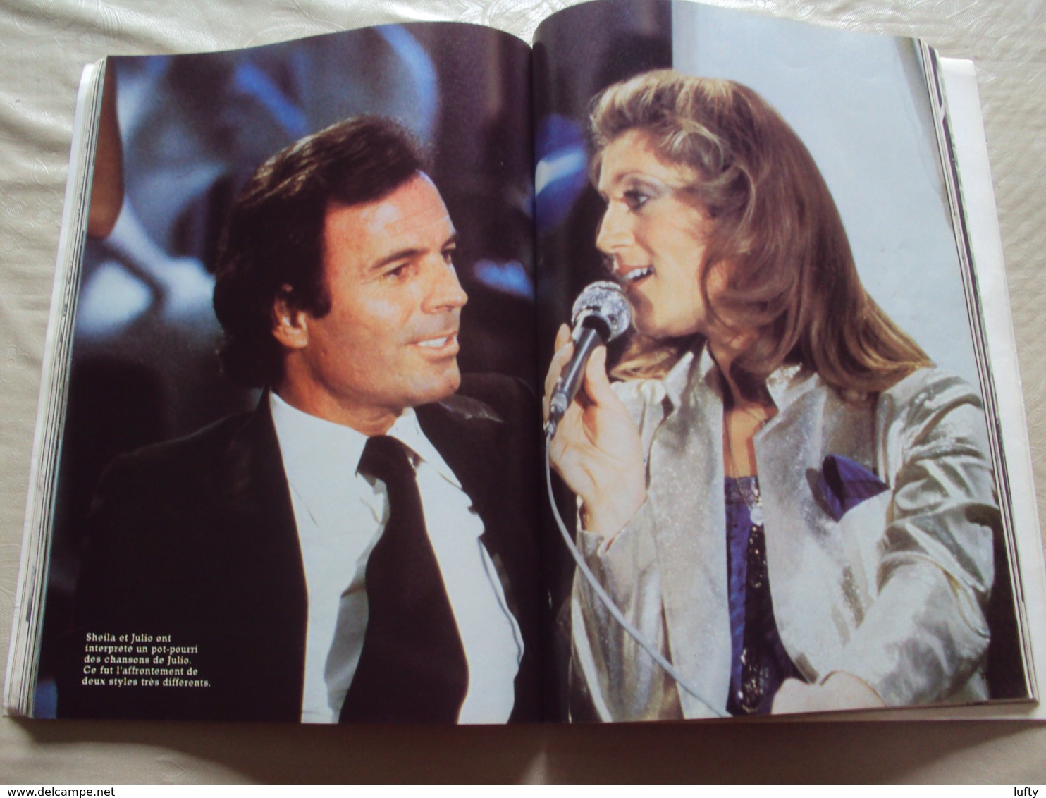 livre "C'est ma vie" JULIO IGLESIAS par Jésus Villanueva - Sylvie Vartan - Sheila - Dalida - Mireille Mathieu - 1981