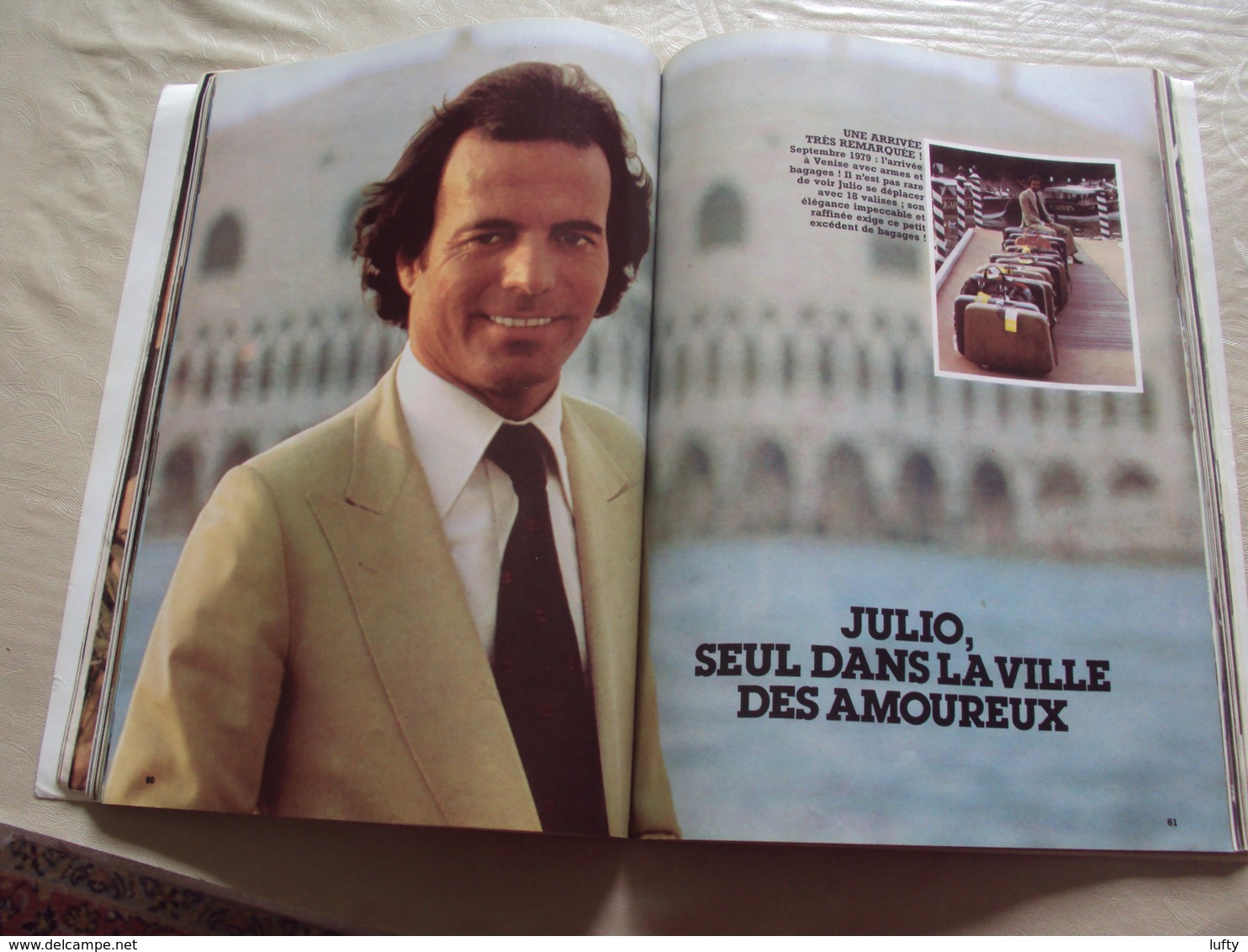 livre "C'est ma vie" JULIO IGLESIAS par Jésus Villanueva - Sylvie Vartan - Sheila - Dalida - Mireille Mathieu - 1981