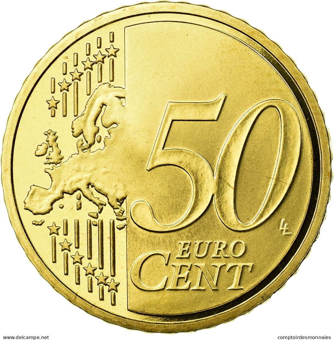 France, 50 Euro Cent, 2009, BE, FDC, Laiton, KM:1412 - France