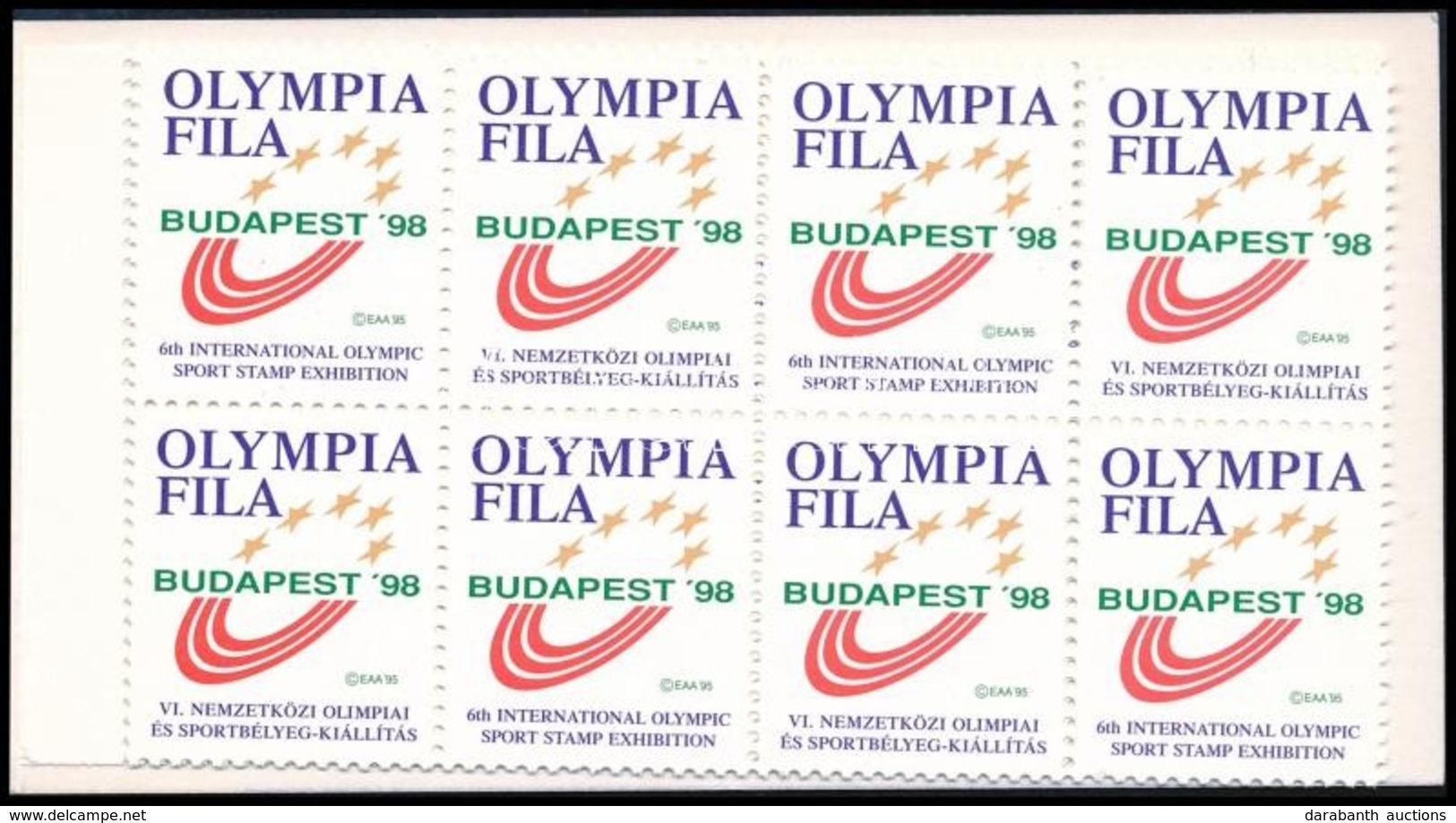 1998 Olympia Fila - Budapest Levélzáró Bélyegfüzet - Unclassified