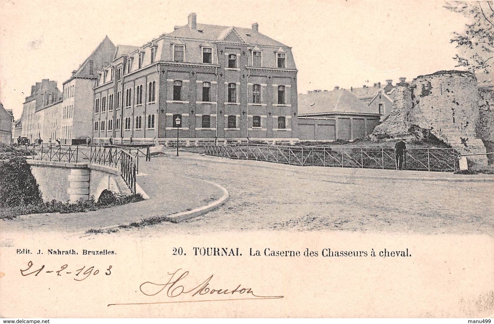 Tournai - La Caserne Des Chasseurs à Cheval - Tournai