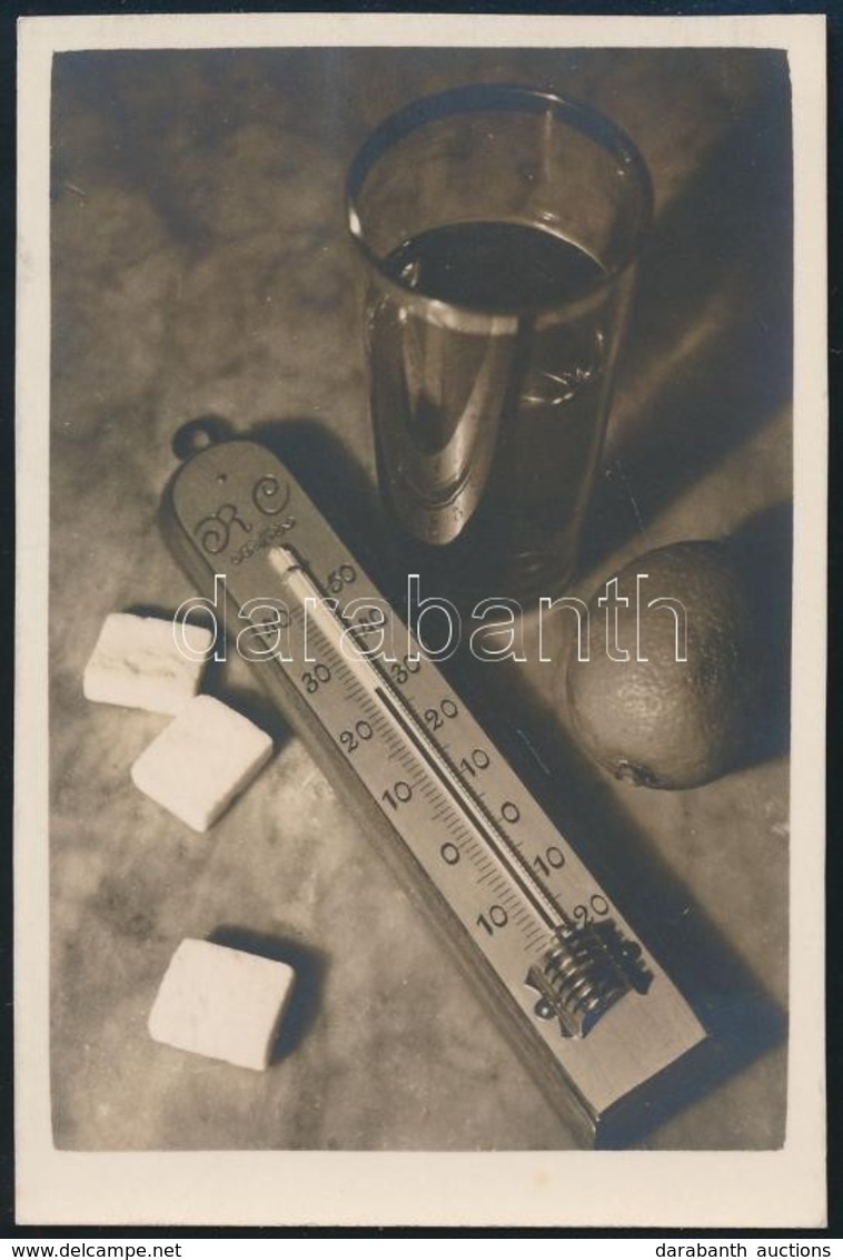 Cca 1936 Thöresz Dezső (1902-1963) Békéscsabai Gyógyszerész és Fotóművész Hagyatékából, jelzés Nélküli Vintage Fotó (Hőm - Other & Unclassified