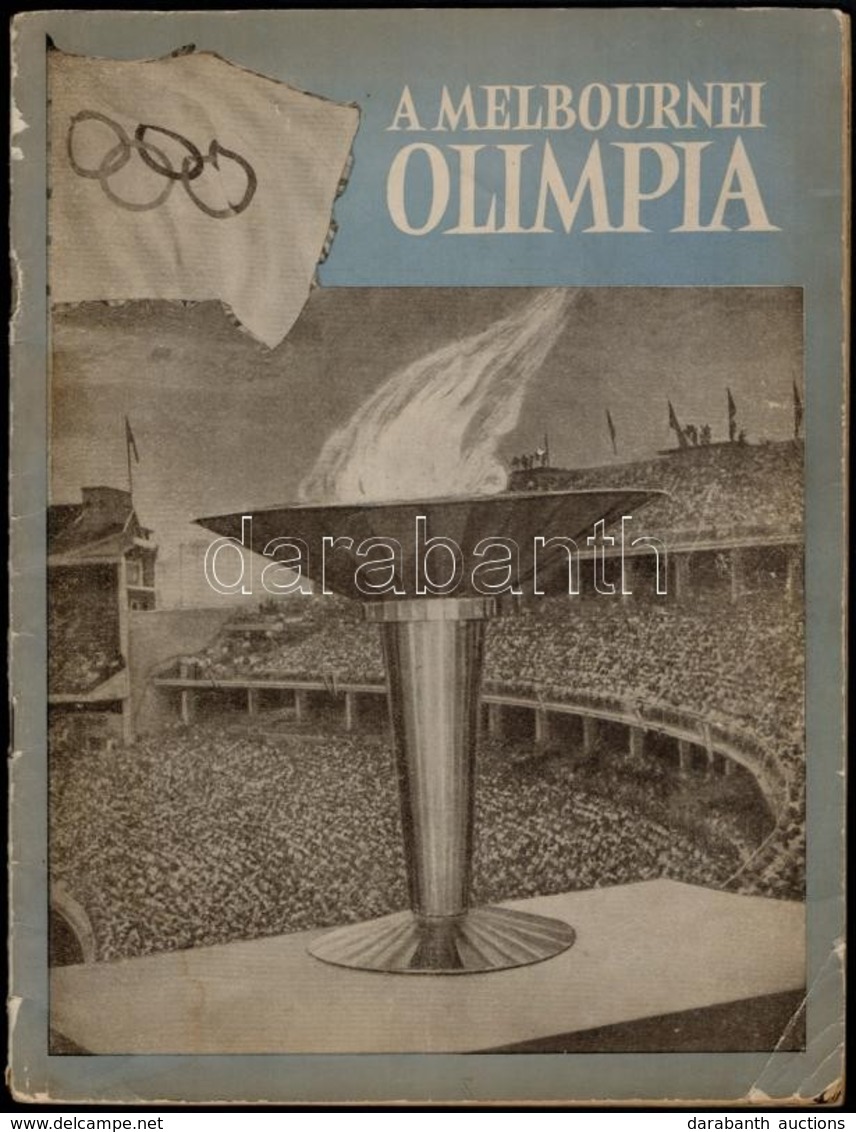1957 A Melbournei Olimpia Képes Ismertető Füzetet, 65p - Unclassified