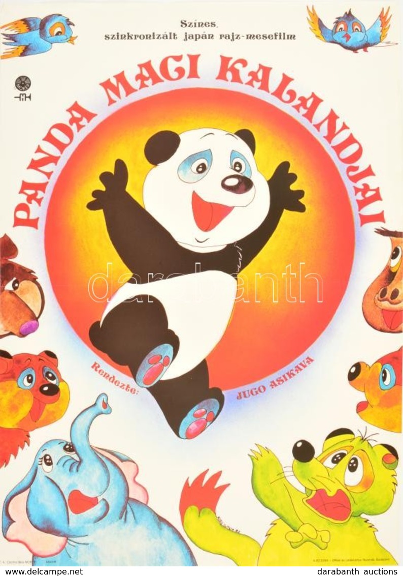 Panda Maci Kalandjai Japán Animációs Film Mokép Moziplakát 40x60 Cm Hajtva - Andere & Zonder Classificatie