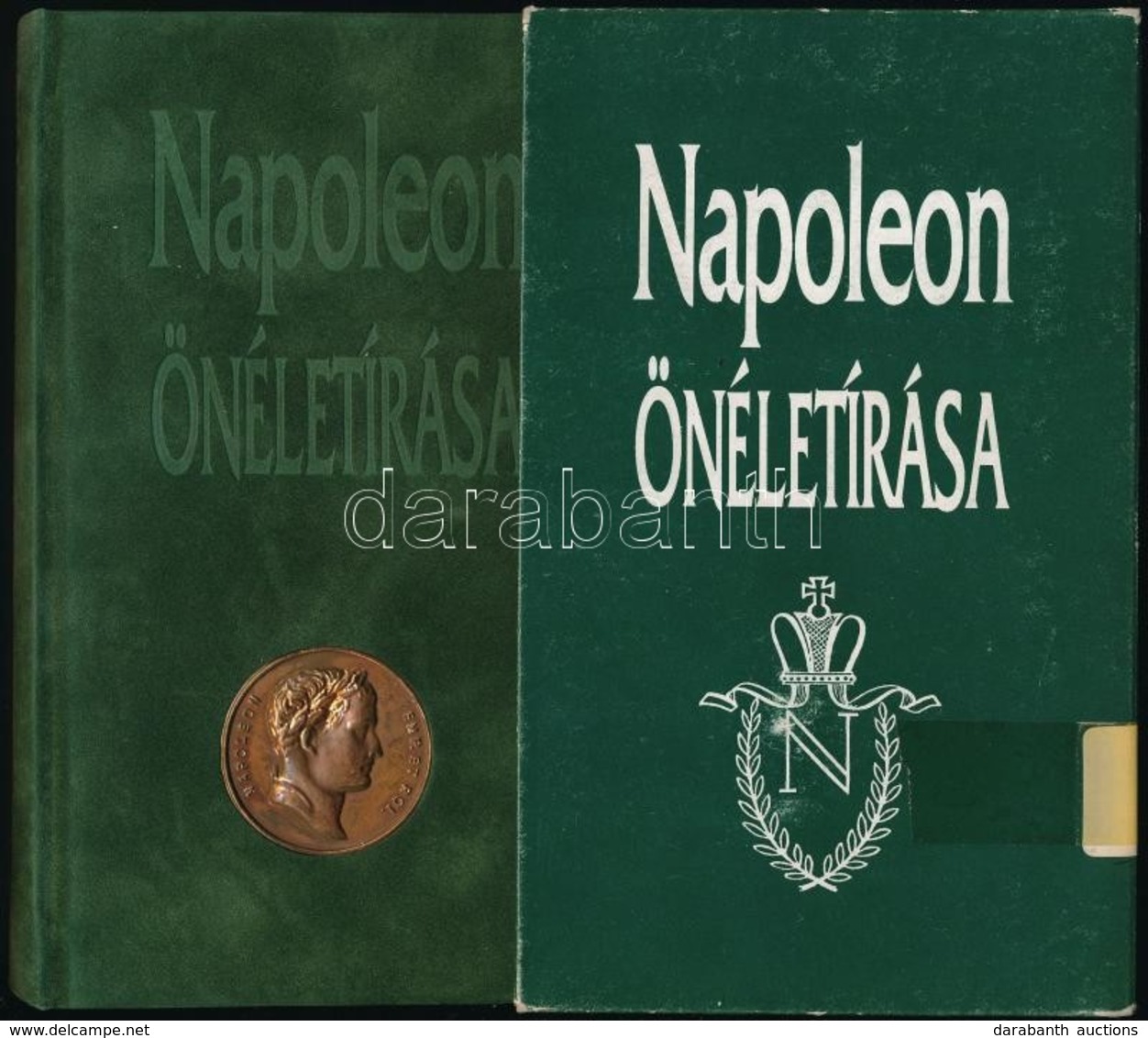 Napóleon önéletírása. Bp., 1992, Szépia. Kiadói Rézplakettel Illusztrált Velúrkötés, Kiadói Karton-tokban, Volt Könyvtár - Zonder Classificatie