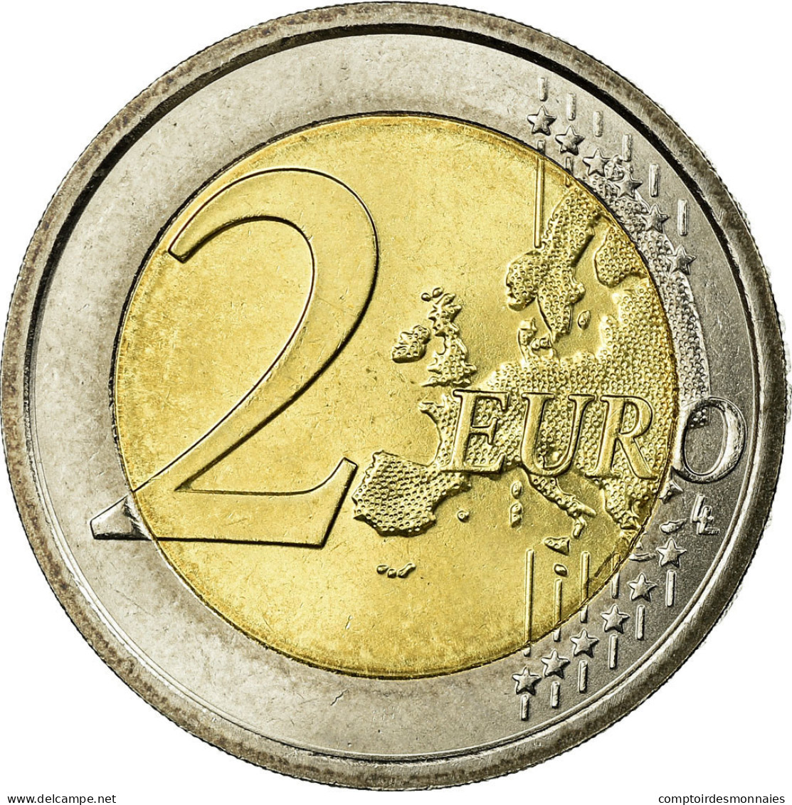 Italie, 2 Euro, Traité De Rome 50 Ans, 2007, SPL, Bi-Metallic, KM:311 - Italie