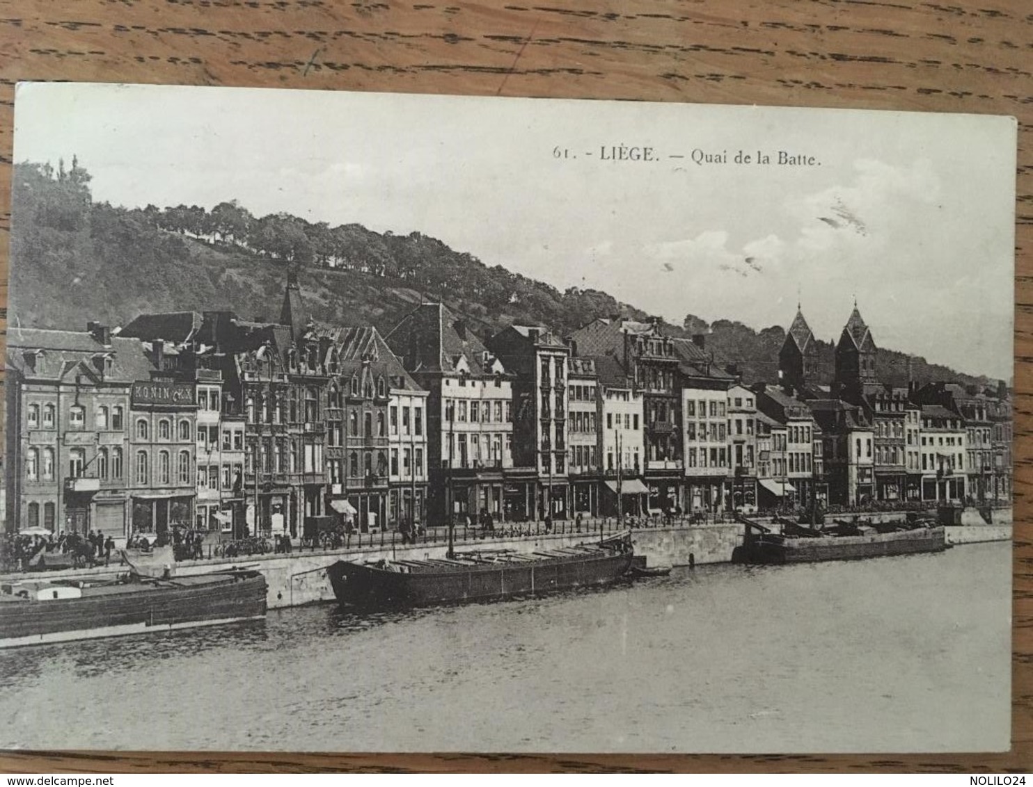 CPA, Liège, Quai De La Batte, écrite En 1923, Timbre édition Henri Georges - Liege