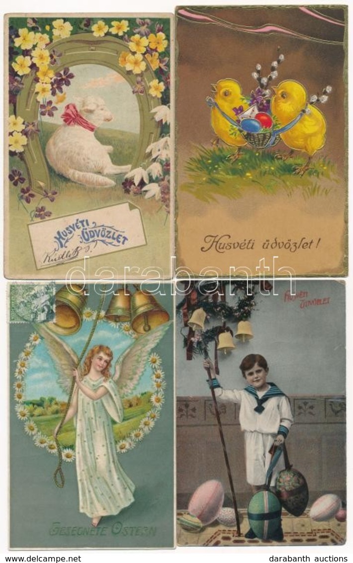 ** * 39 Db RÉGI üdvözlő Motívumlap: Sok Karácsony, Dombornyomott és Malacos / 39 Pre-1945 Greeting Art Motive Postcards: - Sin Clasificación