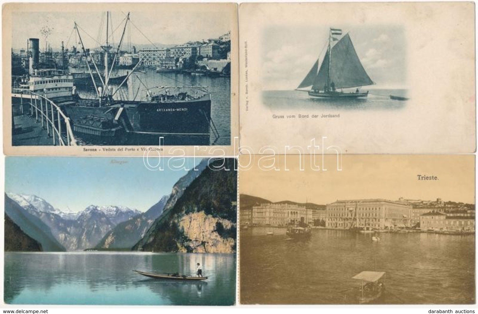 ** * 37 Db RÉGI Külföldi Városképes Lap / 37 Pre-1945 European Town-view Postcards - Zonder Classificatie