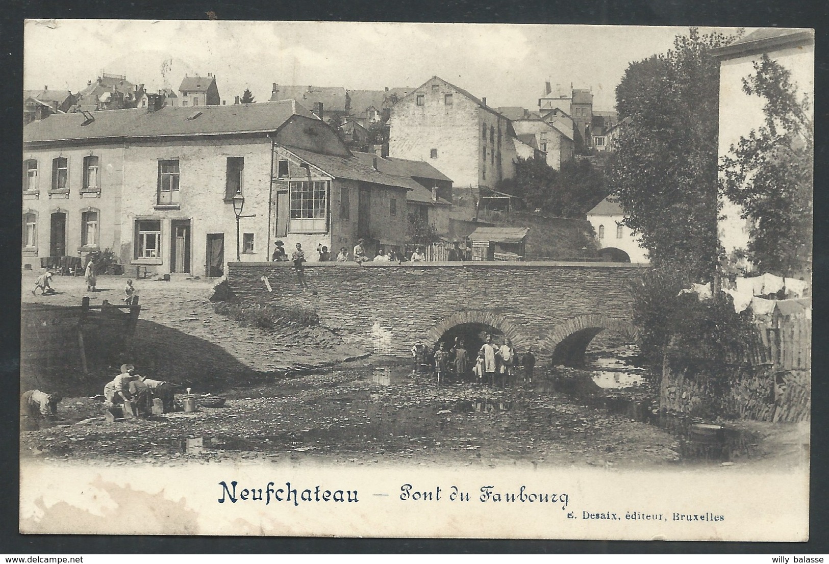 +++ CPA - NEUFCHATEAU - Pont Du Faubourg - Carte Animée  // - Neufchâteau