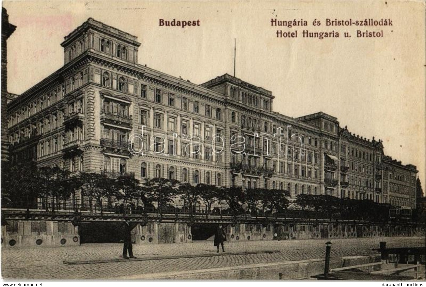 * T2/T3 Budapest V. Hotel Hungária és Bristol Szállodák, Rakpart - Unclassified