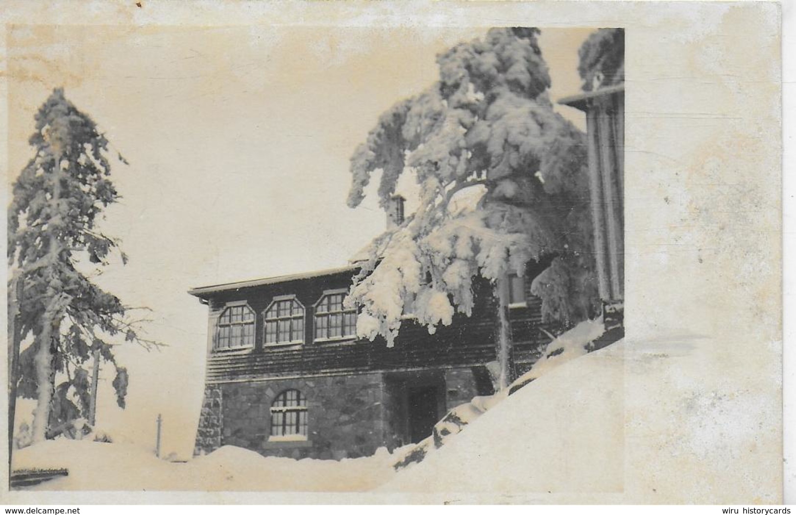 AK O256  Kösseinehaus Bei Wunsiedel ( Fichtelgebirge ) - Winterzauber Um 1920-30 - Wunsiedel
