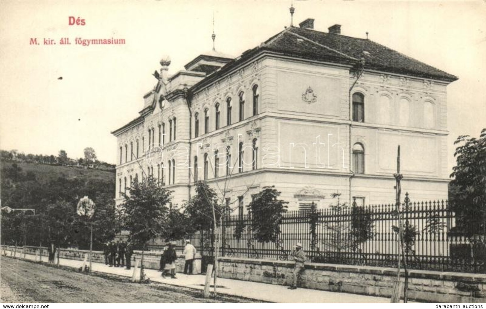 T2 1909 Dés, Dej; M. Kir. állami Főgimnázium / Grammar School - Zonder Classificatie