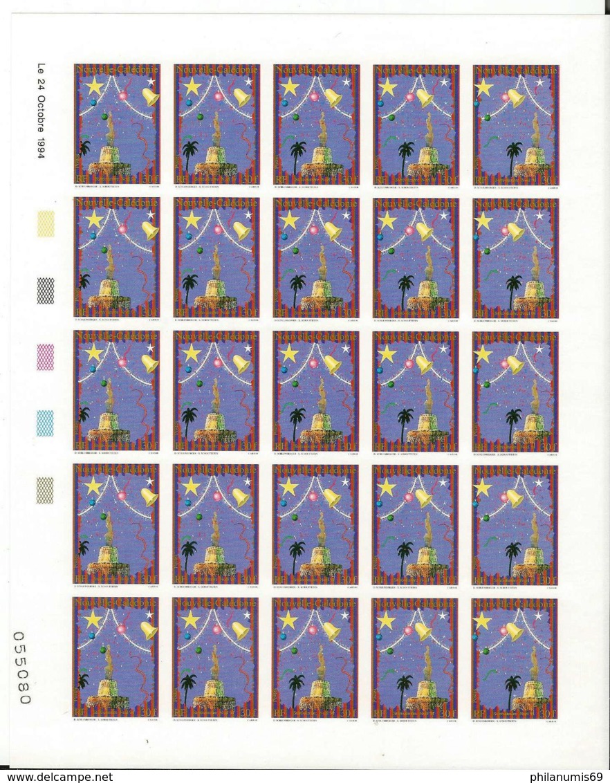 NVLLE CALEDONIE 1994 - YT 675/679 - NEUF SANS CHARNIERE ** (MNH) GOMME D'ORIGINE LUXE - Sin Dentar, Pruebas De Impresión Y Variedades