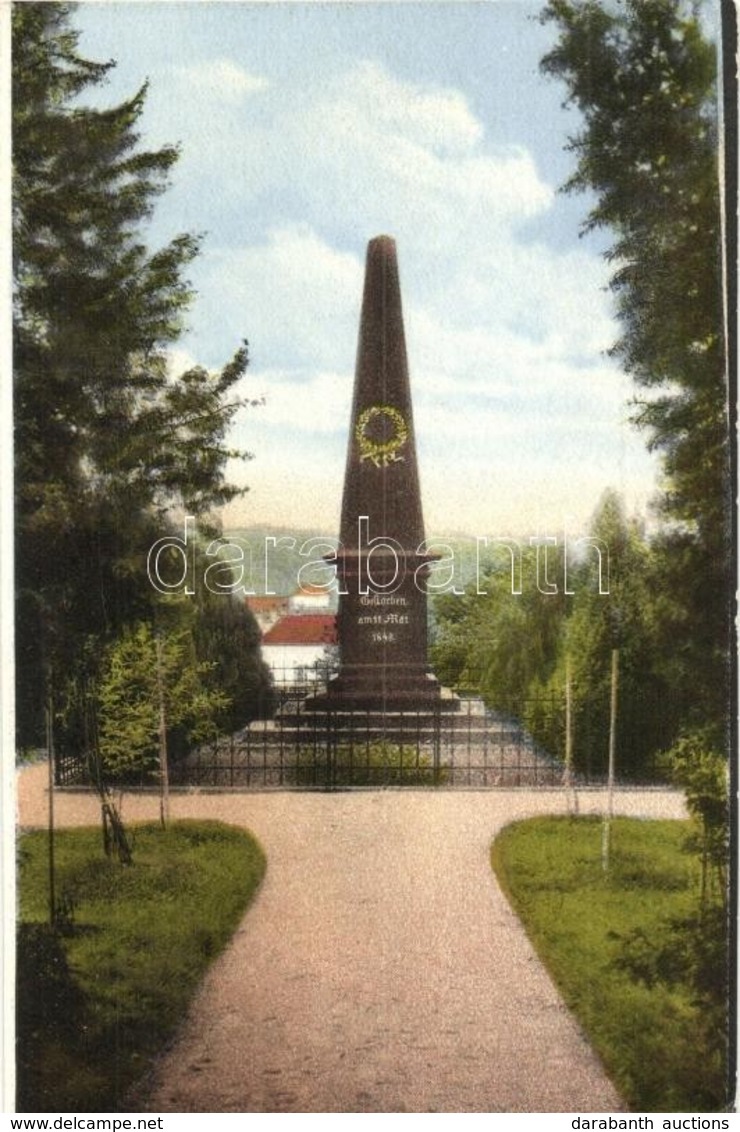 * T2 Medgyes, Mediasch, Medias; Stephan Ludwig Roth Szobor / St. Ludw. Roth-Denkmal / Monument - Unclassified