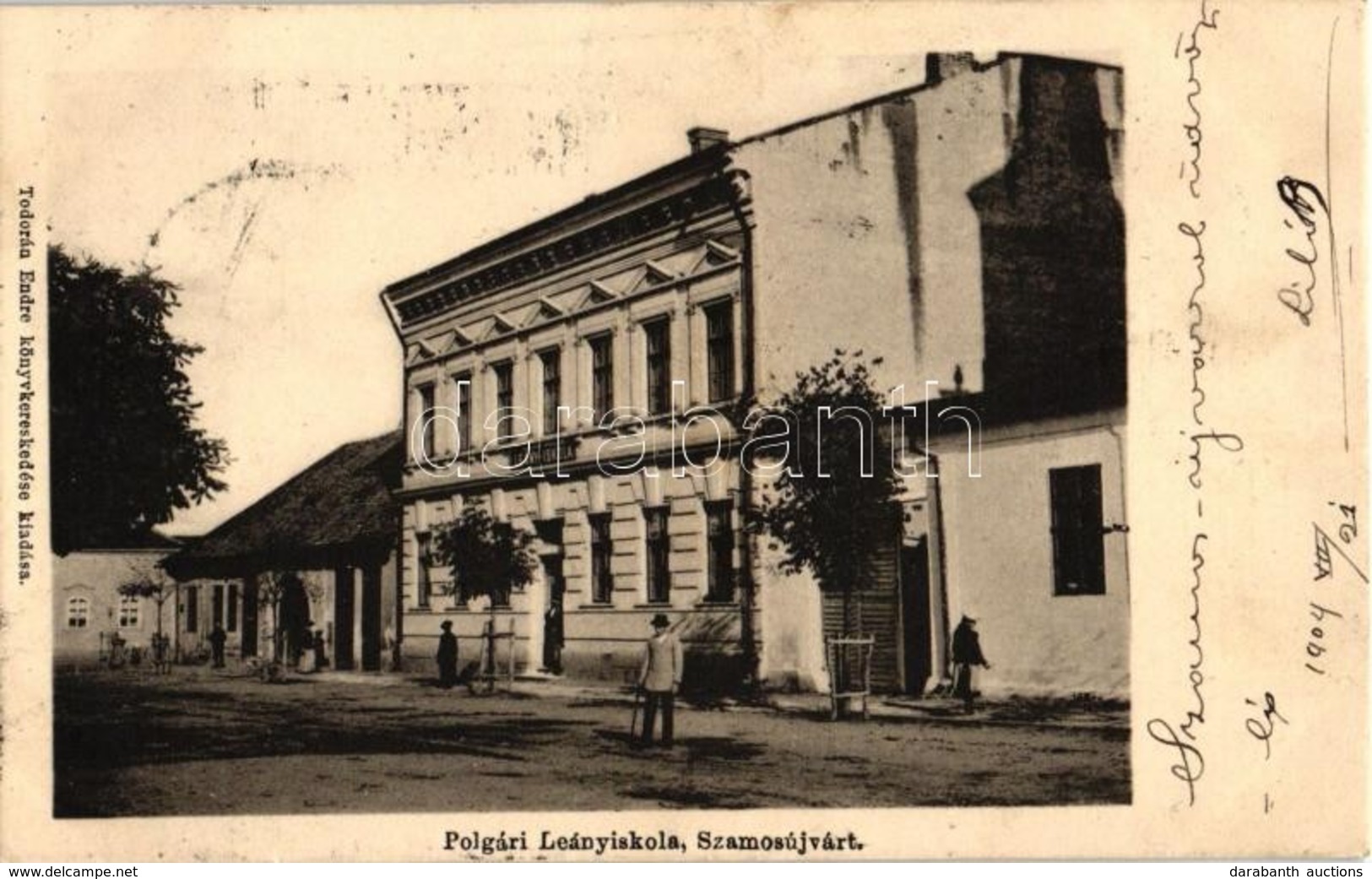 T2 Szamosújvár, Polgári Leányiskola, Kiadja Todorán Endre / Girl School - Unclassified