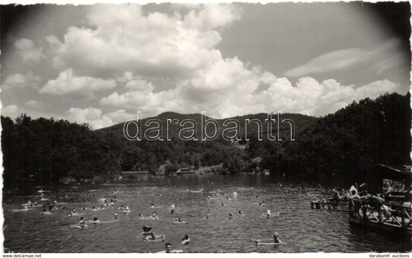 * T2 Szováta-fürdő, Sovata; Strand, Fürdőzők / Beach, Bathing People - Unclassified