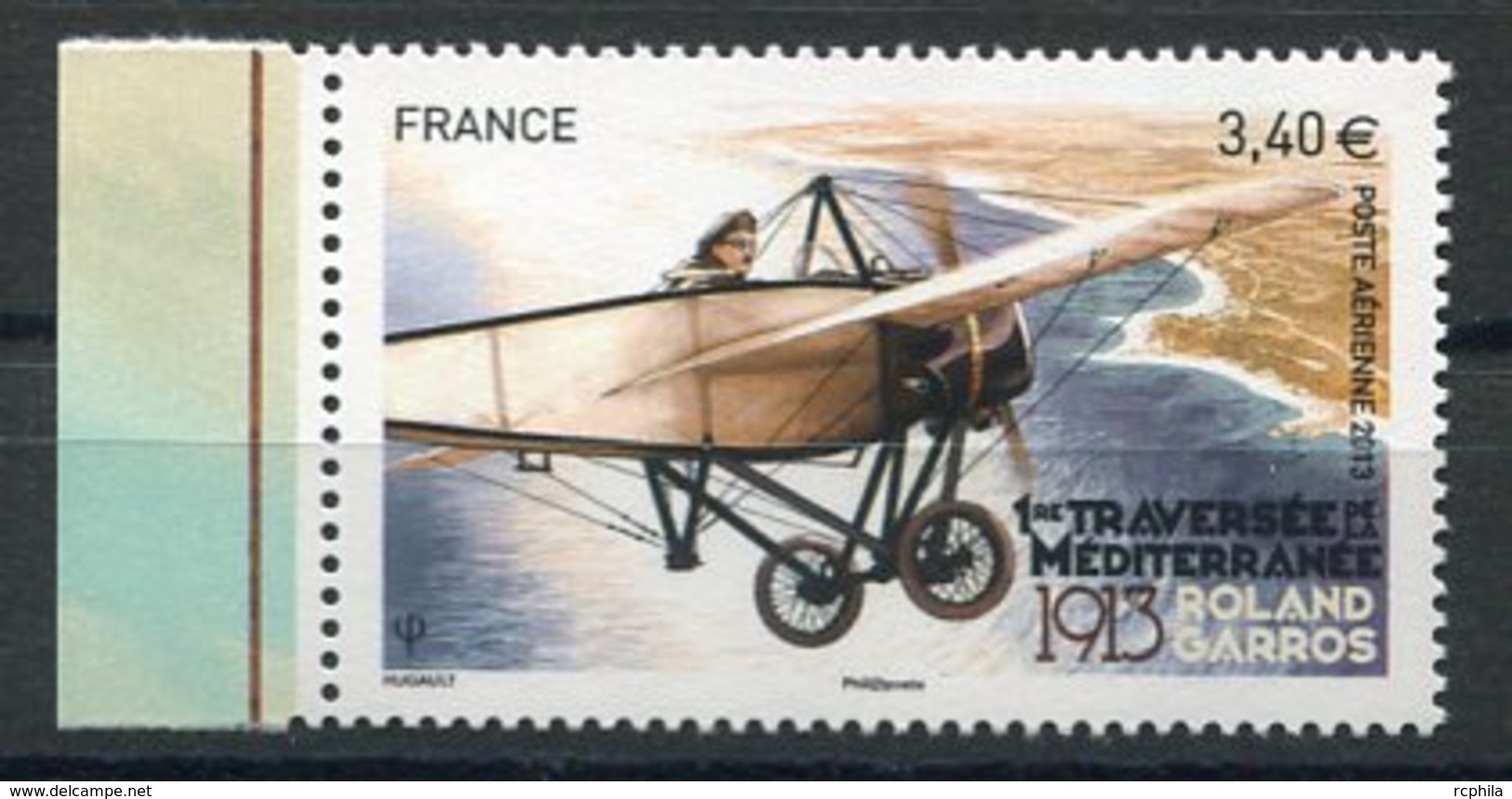 RC 12972 FRANCE PA N° 77c ROLAND GARROS PROVENANT DU FEUILLET NEUF ** TB - 1960-.... Mint/hinged