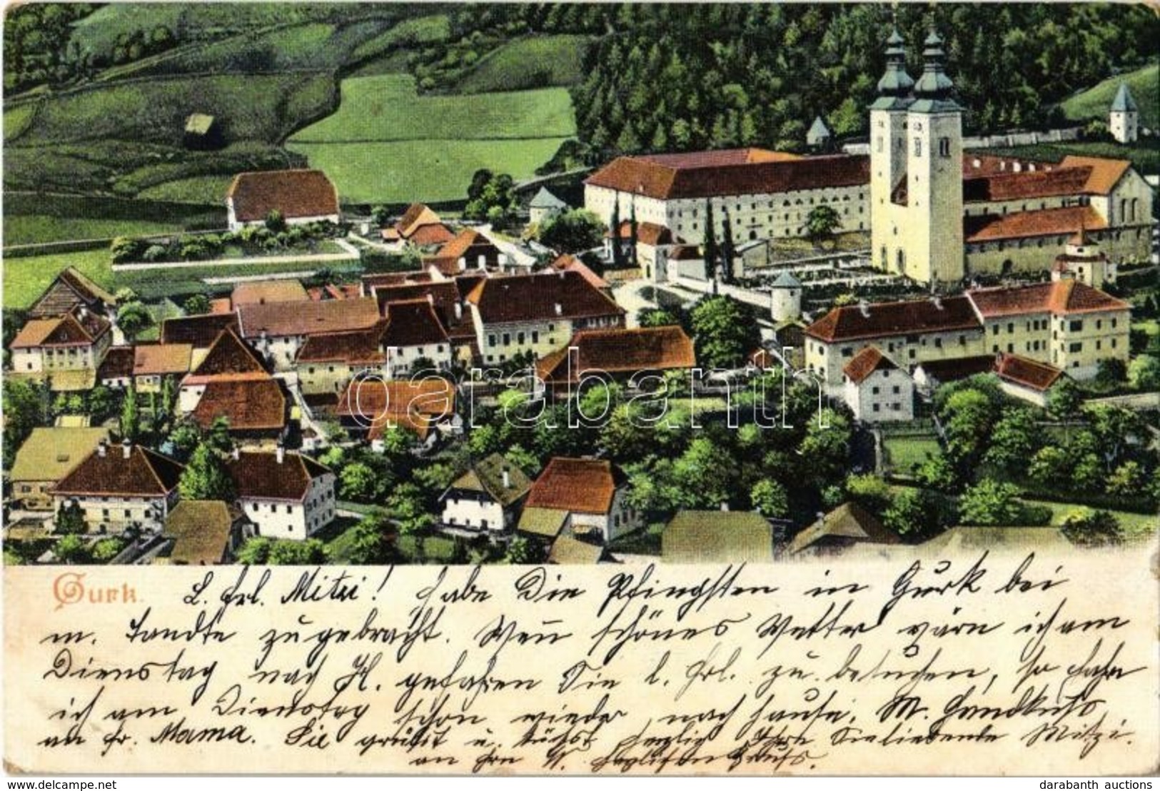 T2 1904 Gurk, General View With Church - Ohne Zuordnung