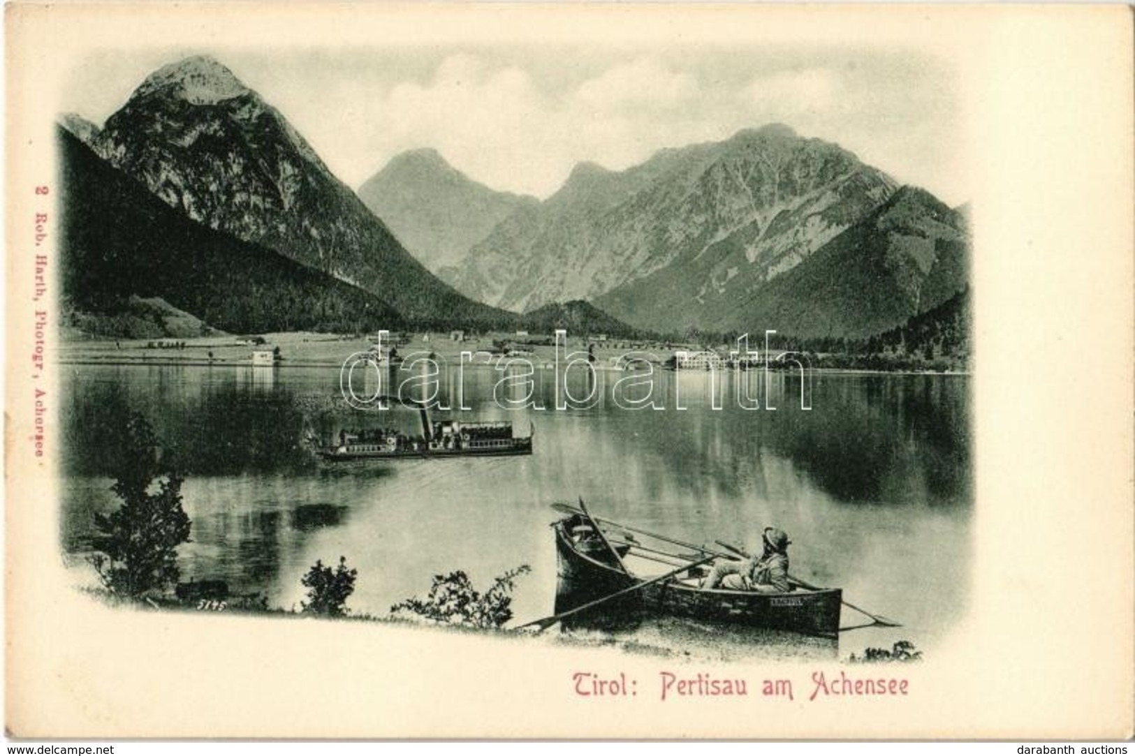 ** T2 Pertisau Am Achensee (Tirol), Rob. Harth Photogr. 2. - Unclassified