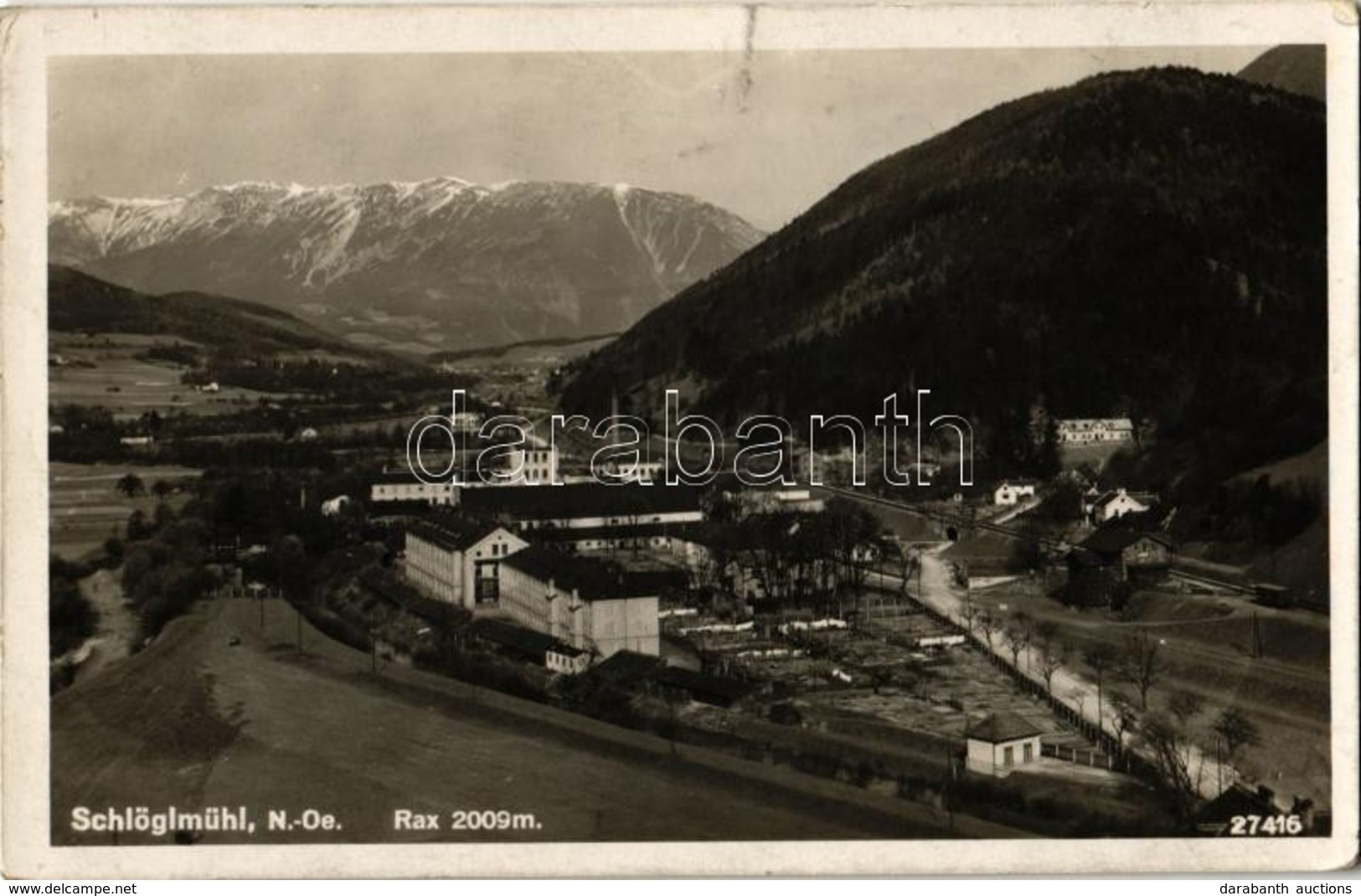 * T2/T3 Schlöglmühl (Payerbach), Papierfabrik / Paper Mill (EK) - Zonder Classificatie