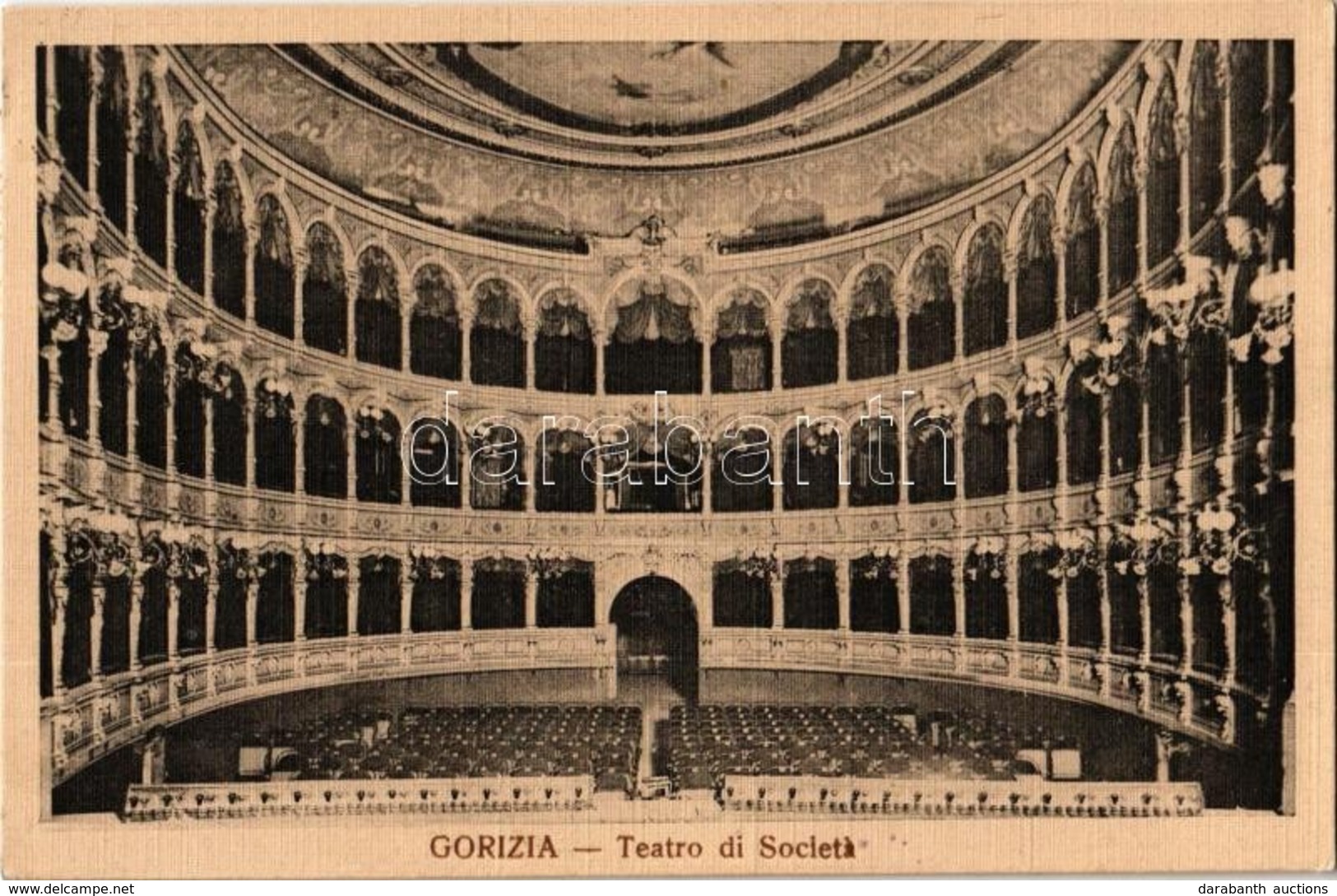 T2 Gorizia, Görz, Gorica; Teatro Di Societa / Theatre Interior - Unclassified