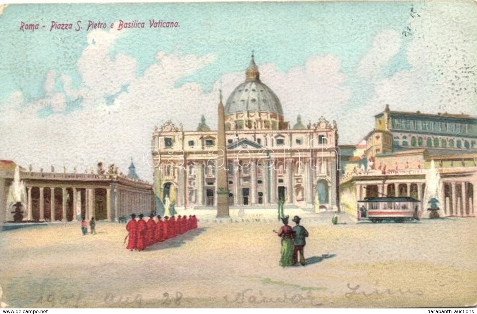 T2/T3 Rome, Roma; Piazza S. Pietro E Basilica Vaticana - Unclassified