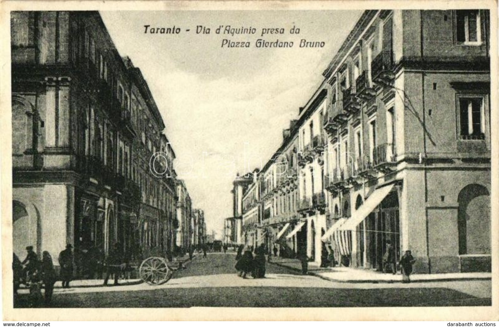 ** T2 Taranto, Via D'Aquinio, Piazza Giordano Bruno / Street, Square - Unclassified