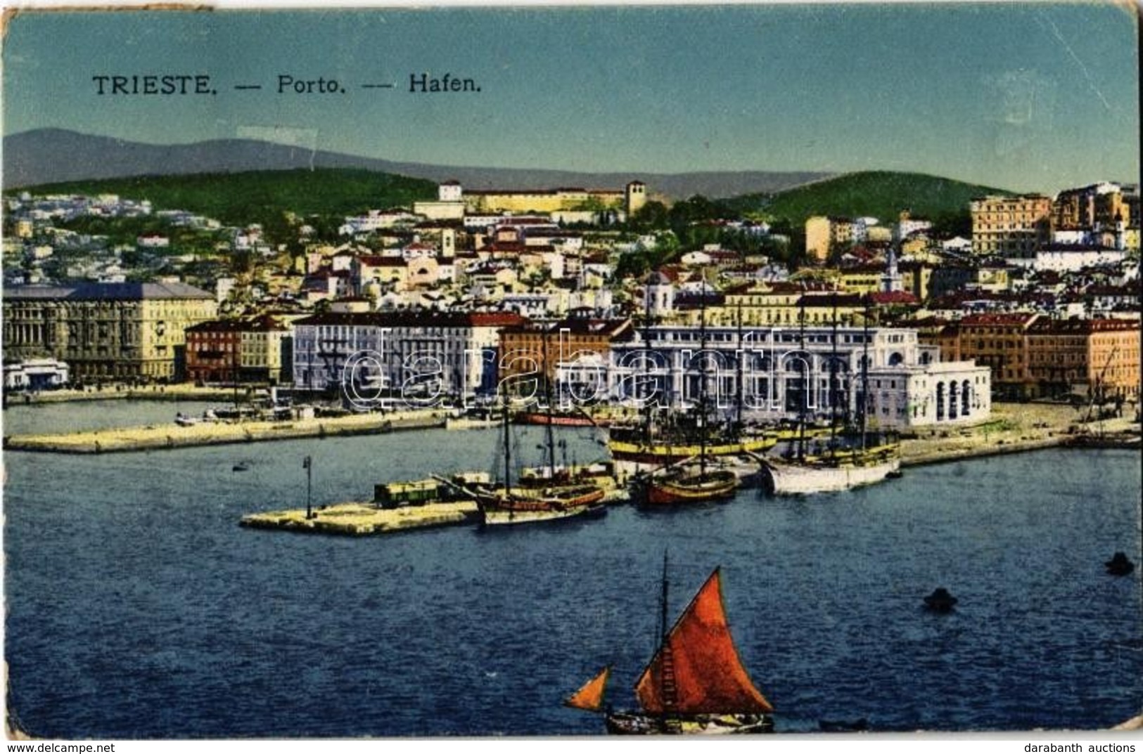 T2/T3 Trieste, Trieszt, Trst; Porto / Hafen / Harbor (EK) - Unclassified