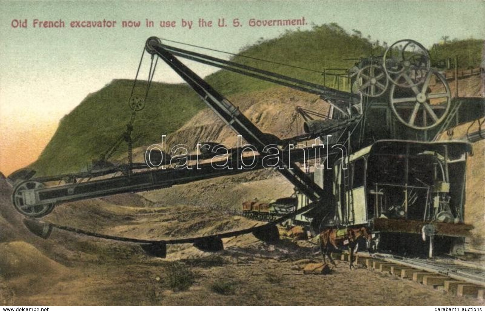 * T2 Panama, Old French Excavator Now In Use By The US Government - Ohne Zuordnung